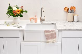 Corian vs granite kitchen countertop