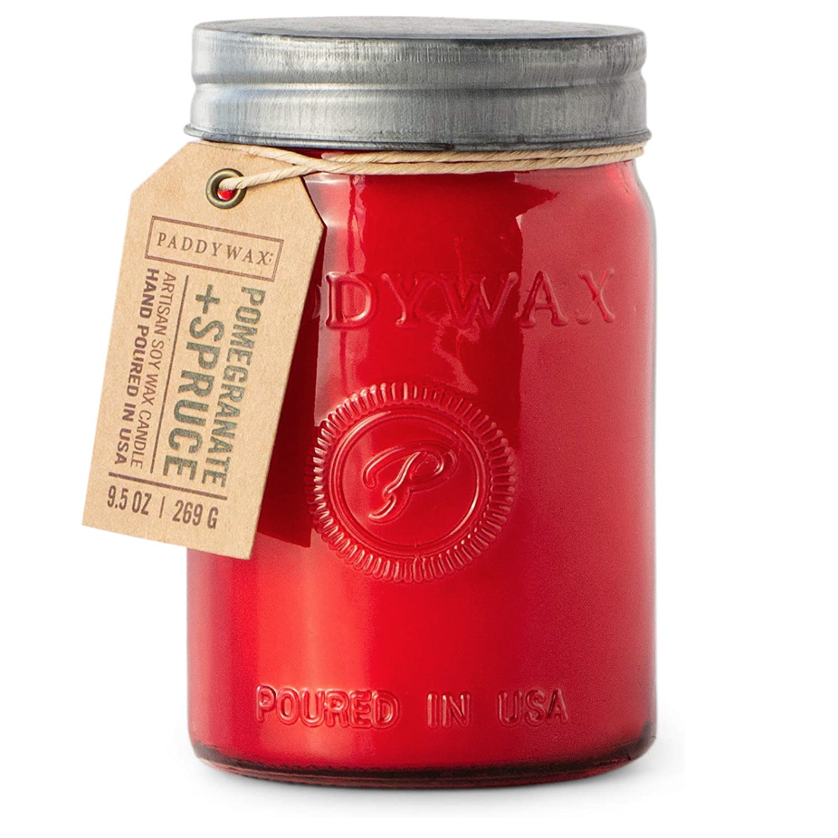 Pomegranate + Spruce Candle