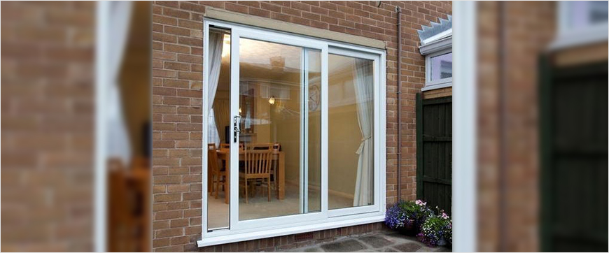 Patio sliding doors