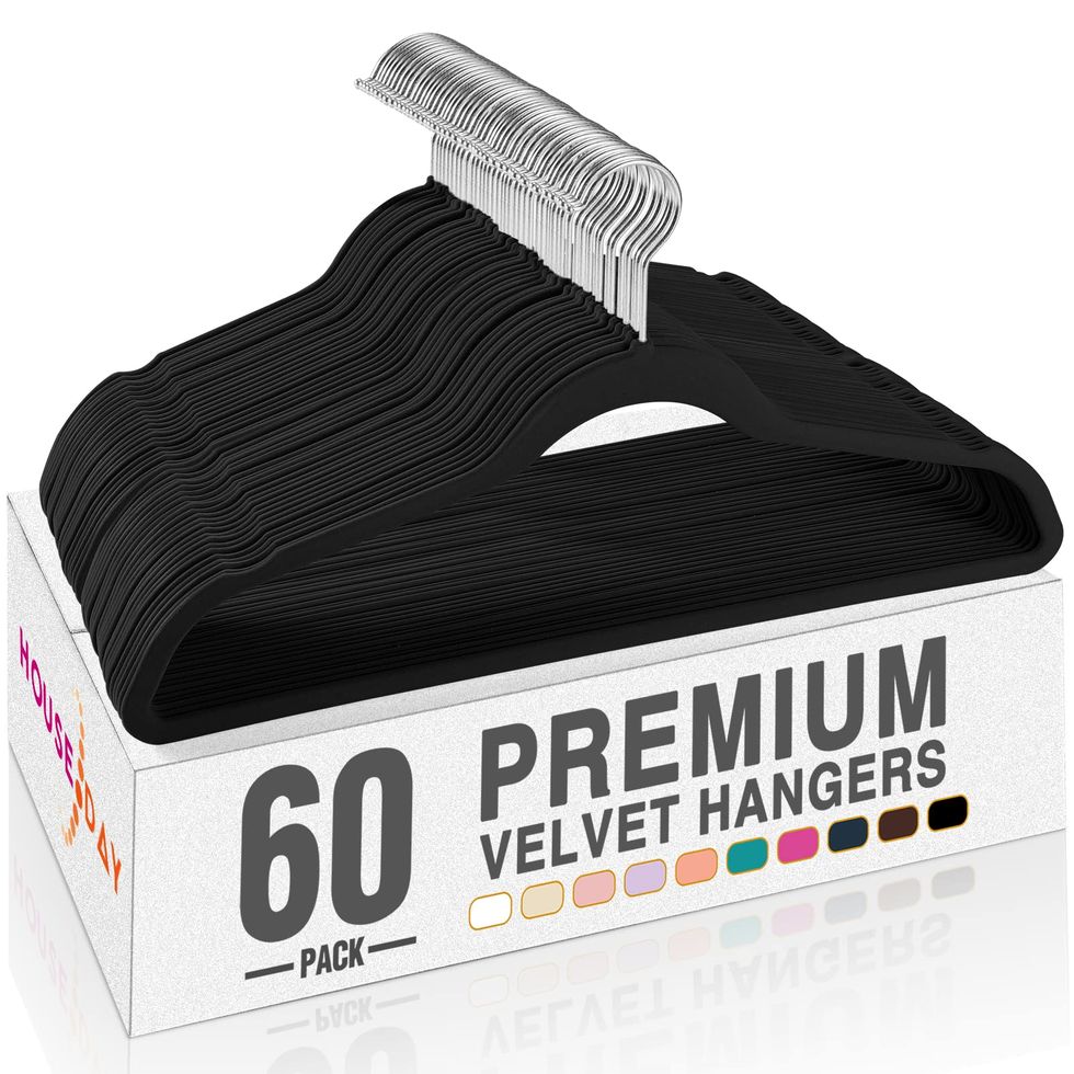 Black Velvet Hangers