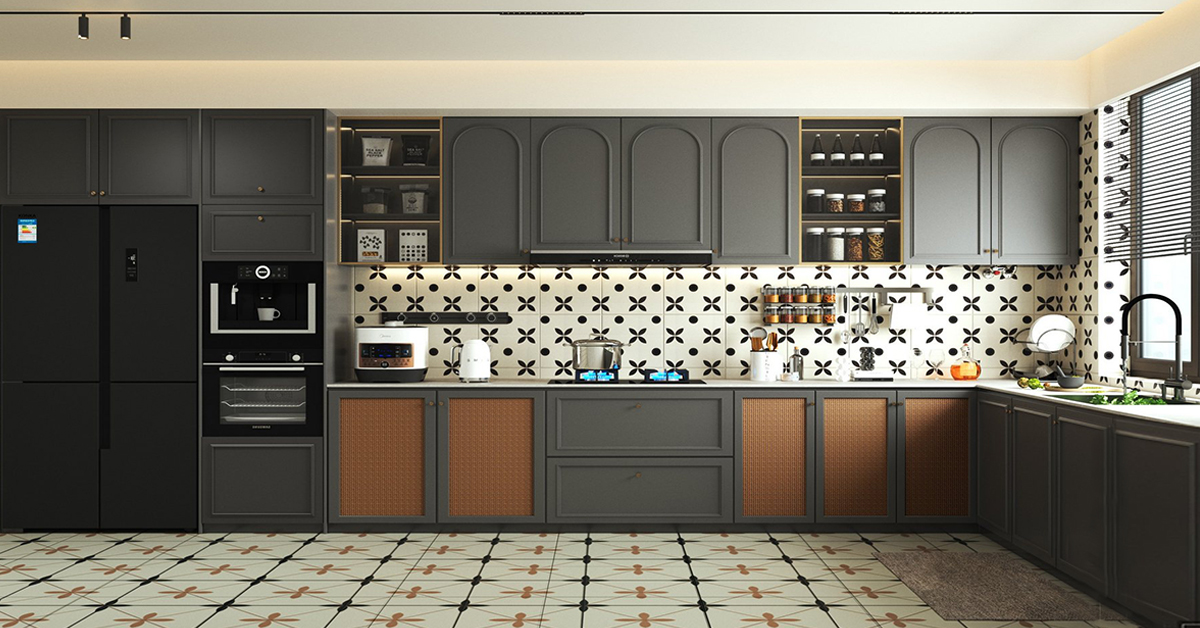 French Modular Kitchen Design