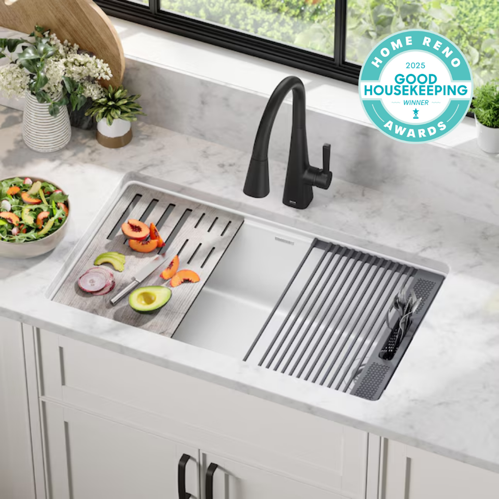 Delta Everest Workstation Kitchen Sink