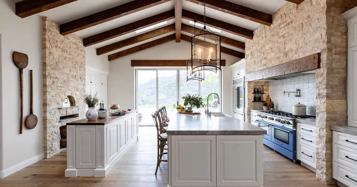 French Country Modular Kitchen